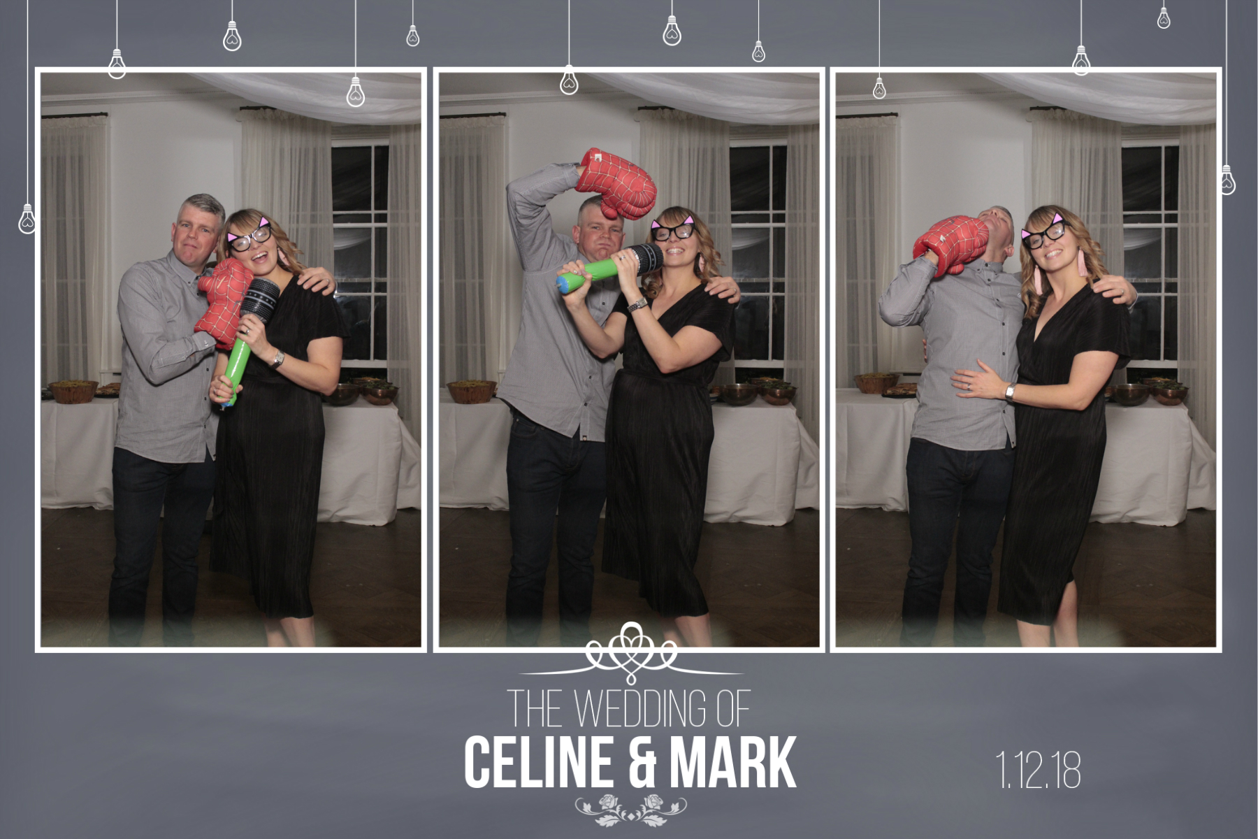 Mark and Celine's Wedding | View more photos from the event at gallery.myphotoboothexperience.co.uk/u/MyPhotoBoothExperienceLtd/Mark-and-Celines-Wedding